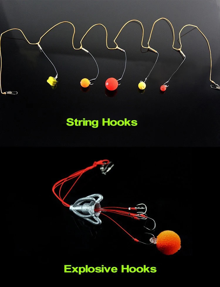 MNFT Extensor de Paradas para Boilies - Tapones Transparentes - imagen 3