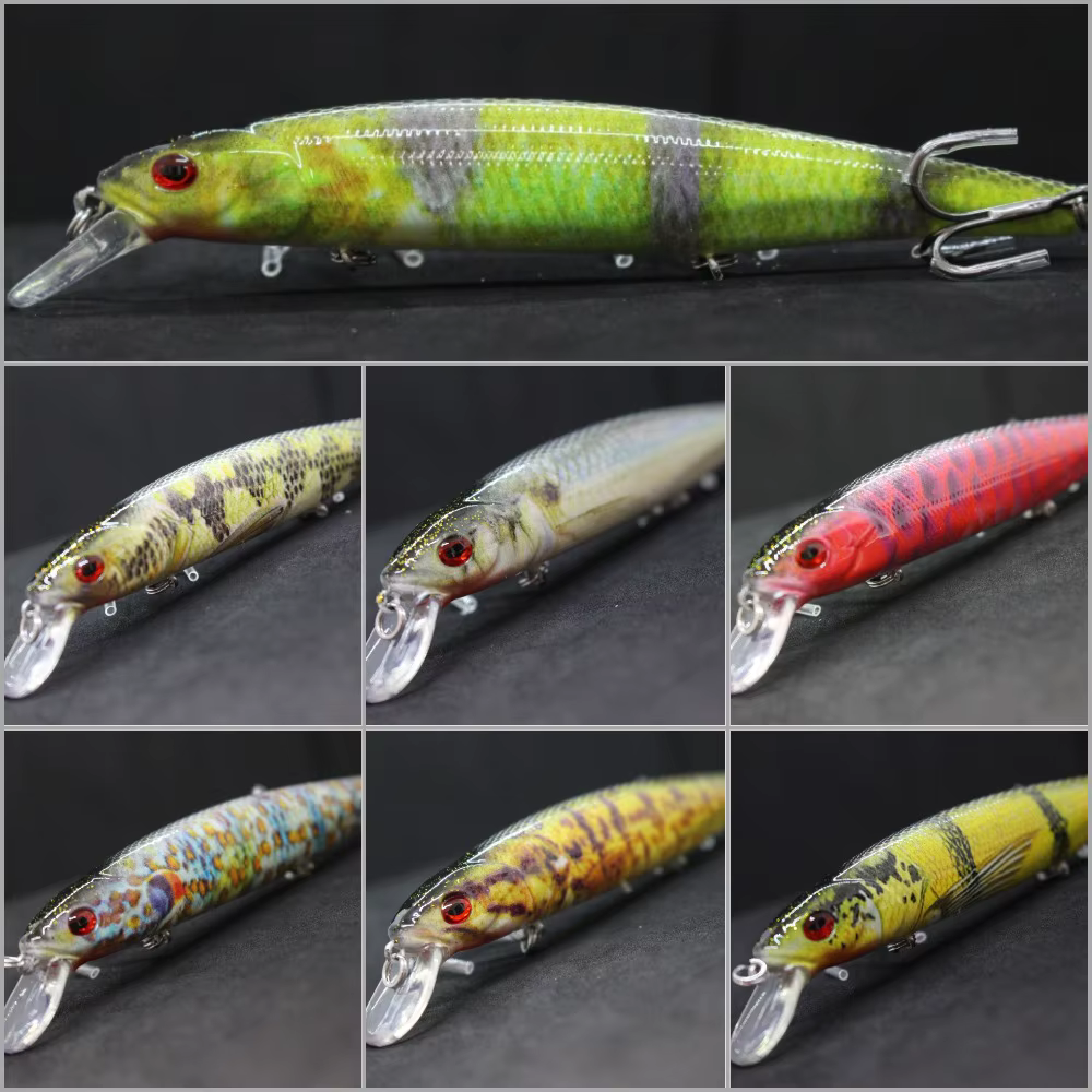 Señuelo Jerkbait WLure HM774 - Minnow, sistema de transferencia - imagen 2