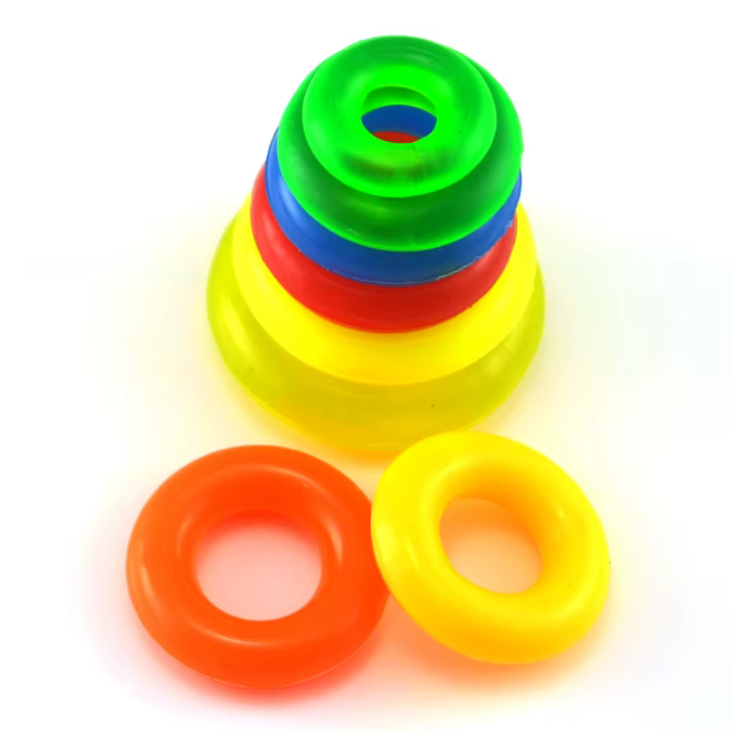 MNFT Tapón caña pesca – Anillo goma O antideslizante multicolor - imagen 5