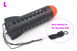MNFT Alimentador Spod cilíndrico – Cohete flotador para pesca con caña