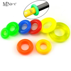 MNFT Tapón caña pesca – Anillo goma O antideslizante multicolor