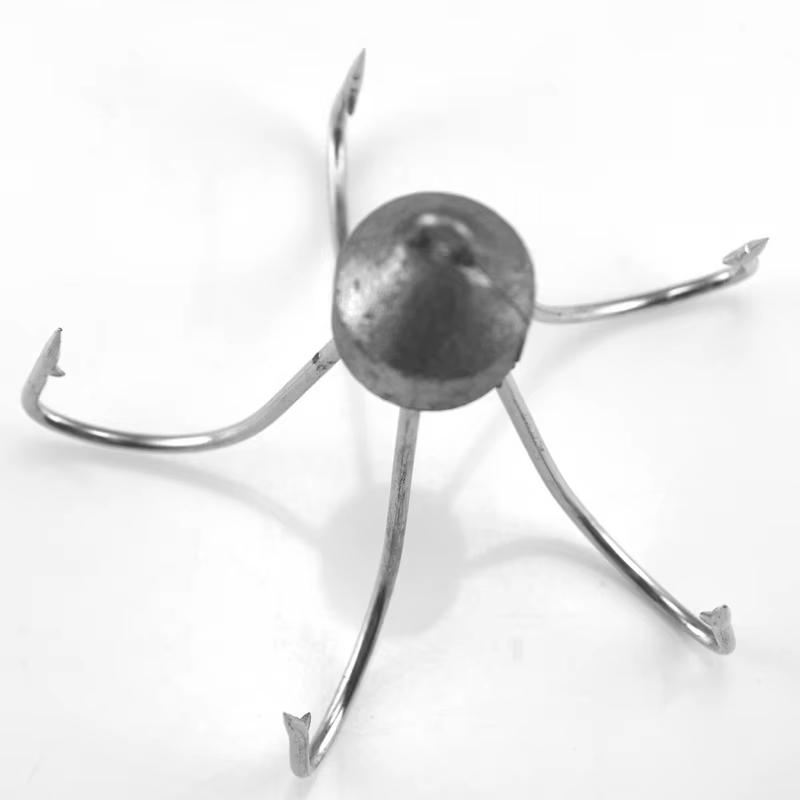 MNFT Anzuelos Jig Head con plomo y púas – equipo de pesca listo - imagen 2