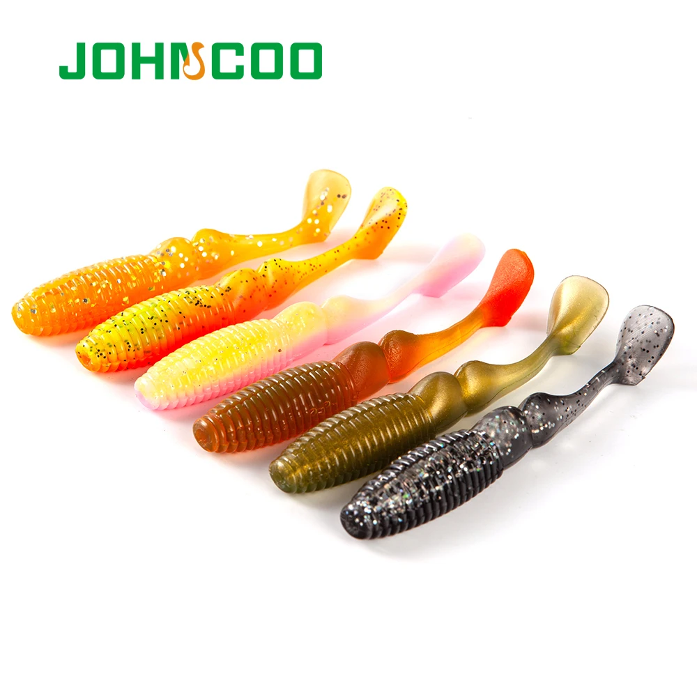 JOHNCOO Señuelo Crankbait Shad Silicona para Trucha y Carpa - imagen 4