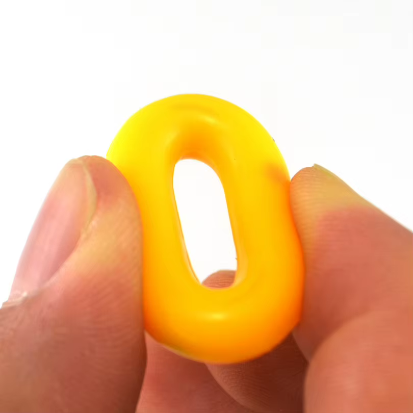 MNFT Tapón caña pesca – Anillo goma O antideslizante multicolor - imagen 2