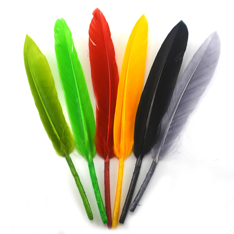 Tamaño variable de las plumas, ideales para distintos patrones de mosca