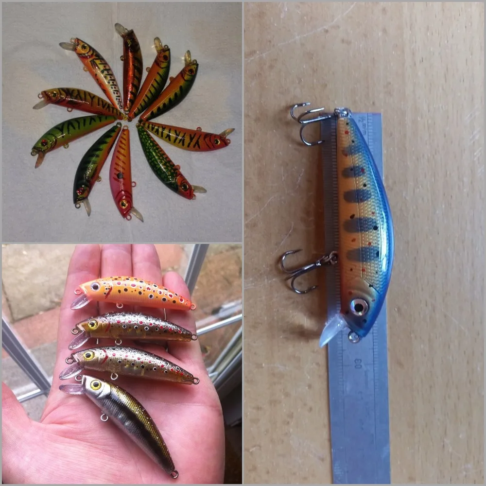 Modelo minnow ideal para aguas claras