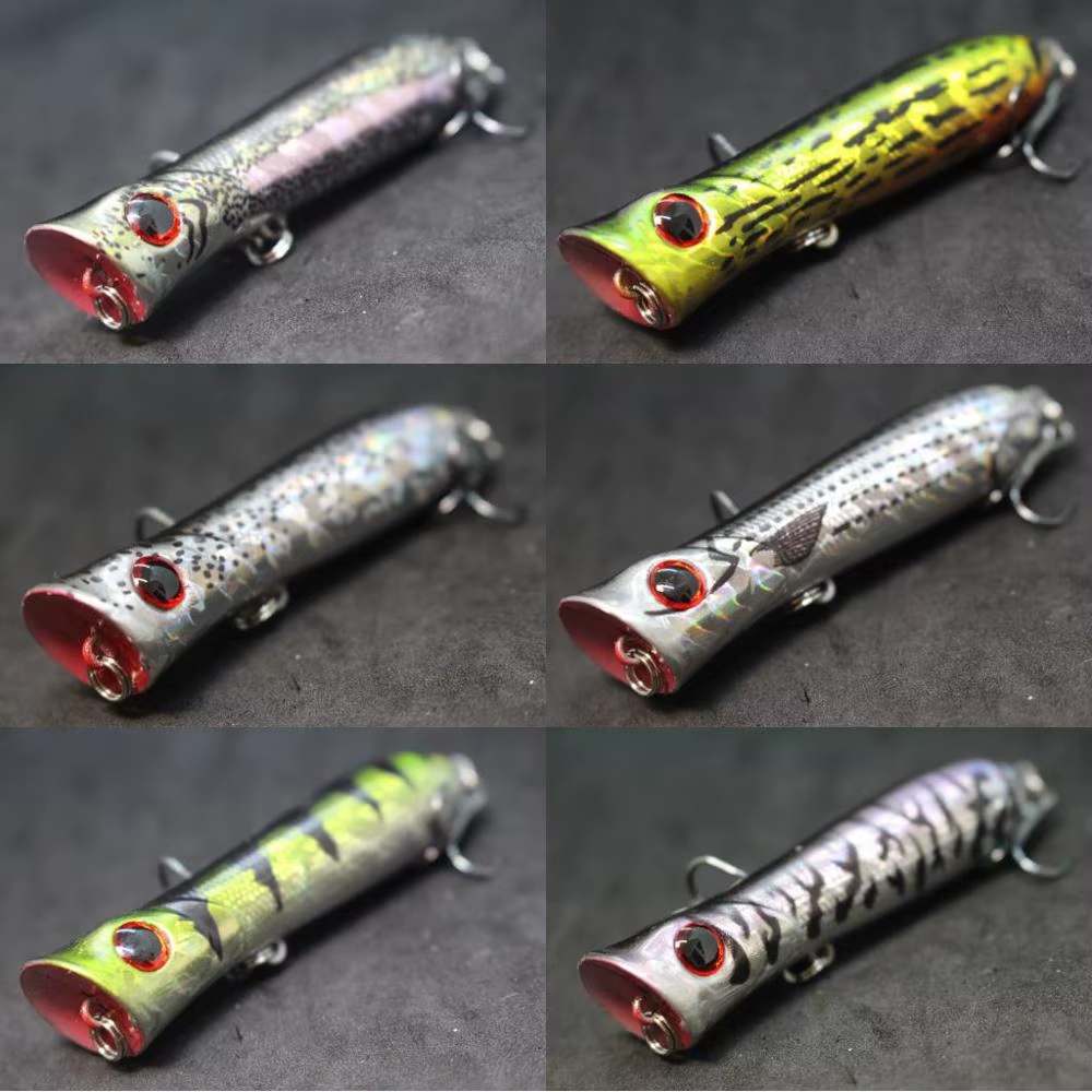 WLure Popper Topwater 8cm 12g – Señuelo para carpa agua dulce - imagen 3