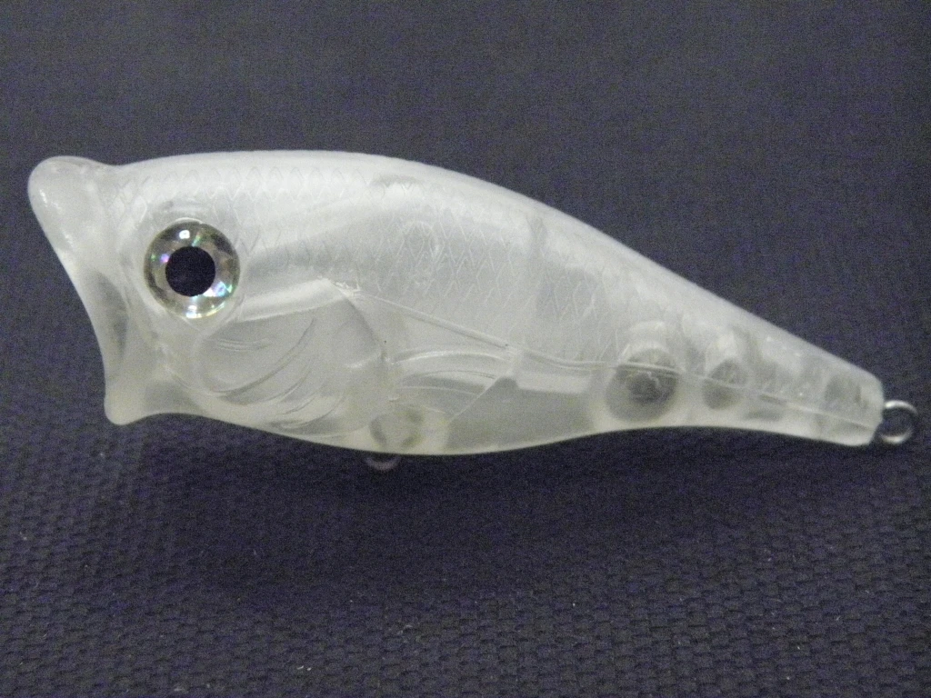 Señuelo topwater popper wLure en blanco