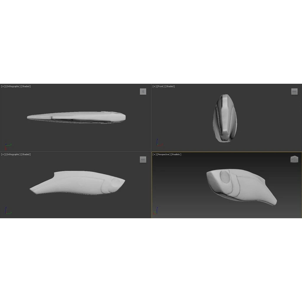 Señuelo lipless hundimiento rápido wLure 10 sin pintar – Movimiento preciso - imagen 2
