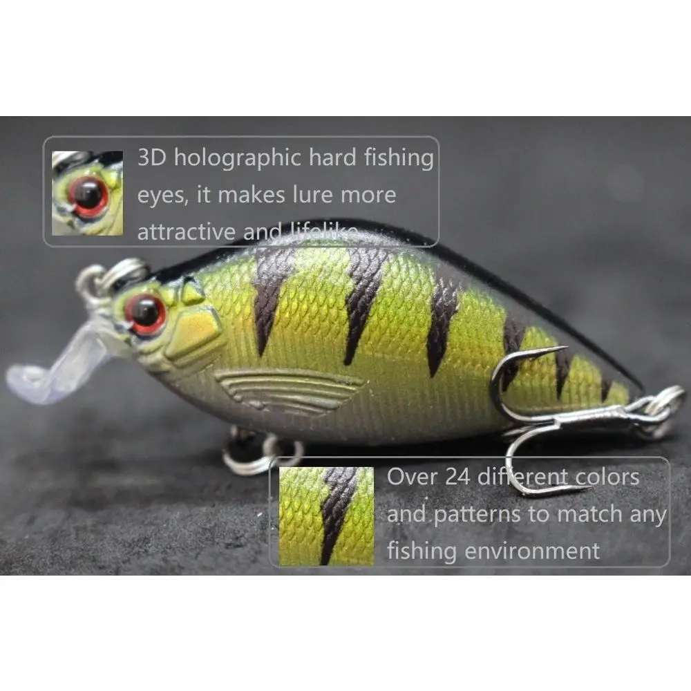 WLure Crankbait Wobbler – Señuelo duro para lucio y carpa