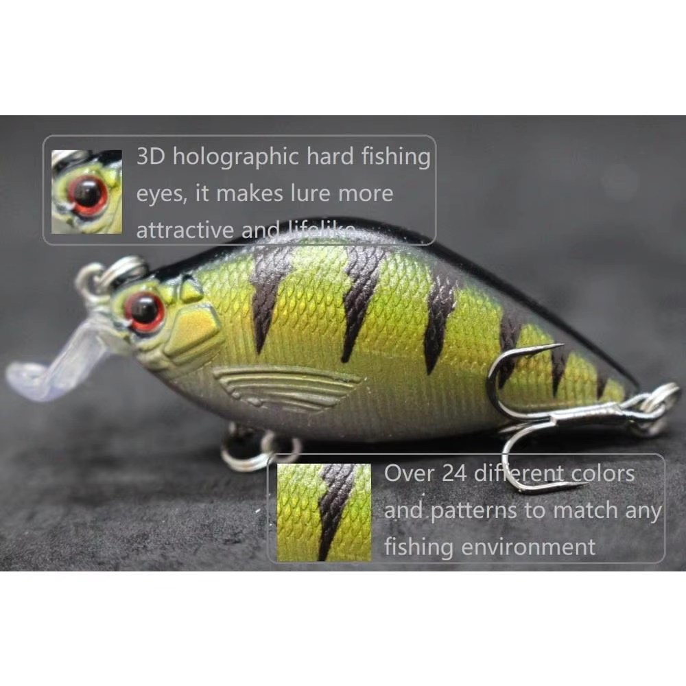 WLure Crankbait Wobbler – Señuelo duro para lucio y carpa