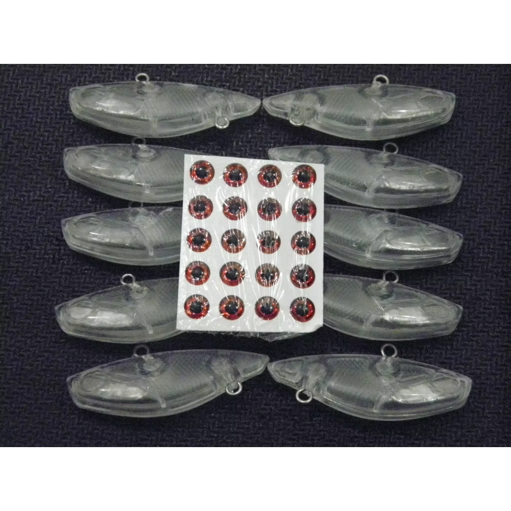 WLure UPL666 Cuerpos de Señuelo con Ojos Realistas para Pescar Carpa - imagen 4