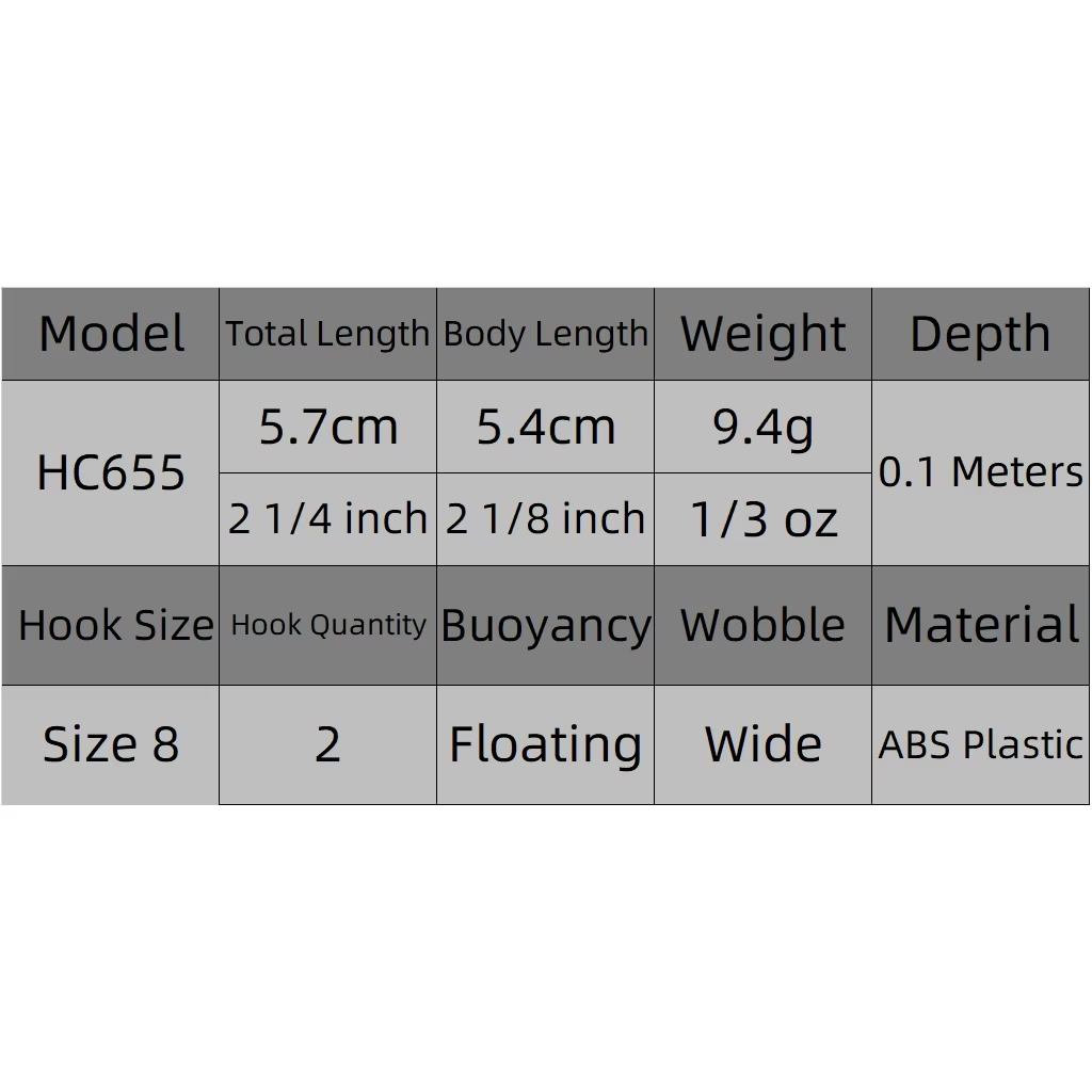 WLure HC655 señuelo subsuperficie sonido fuerte anzuelos realistas - imagen 2