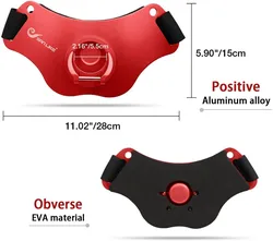 Cinturón Ajustable SANLIKE de Aluminio para Pesca en Agua Salada