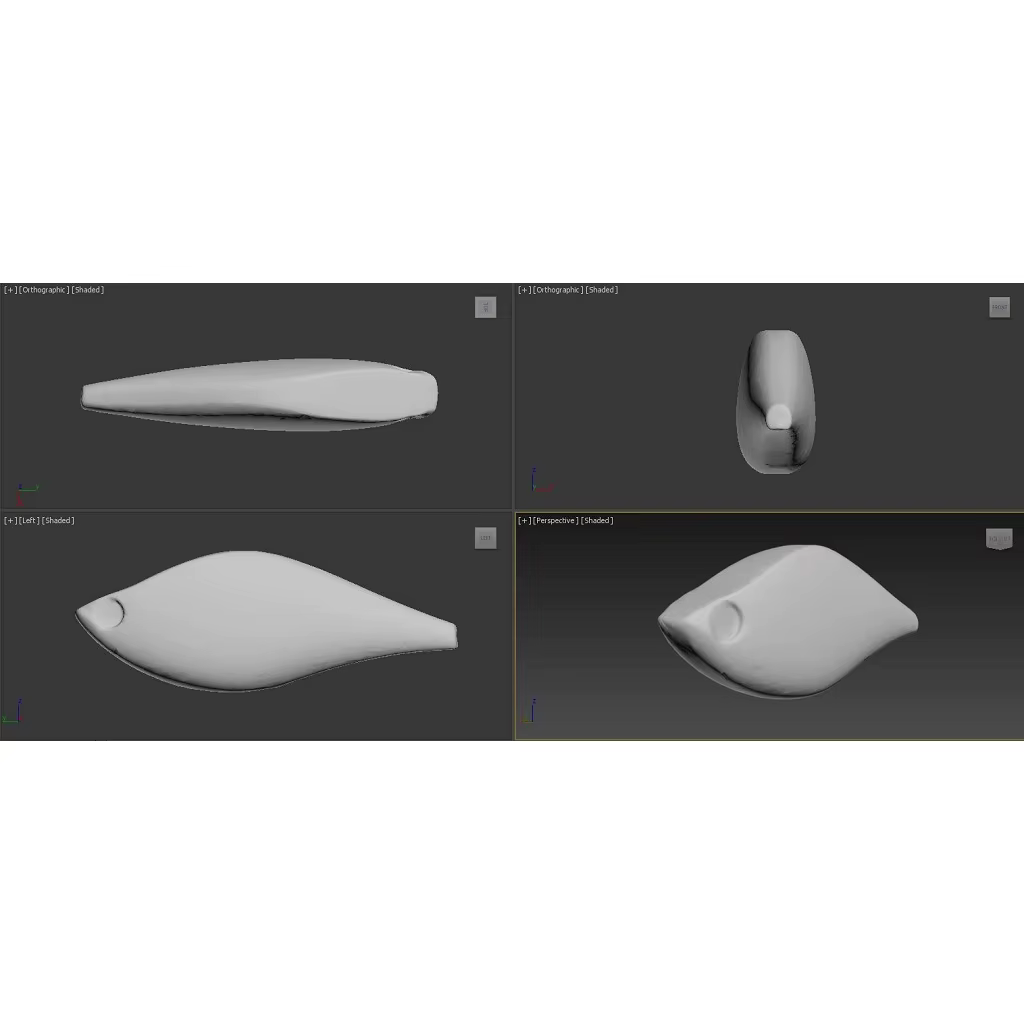WLure L697 – Señuelo sin labios 6cm hundimiento vivo en agua