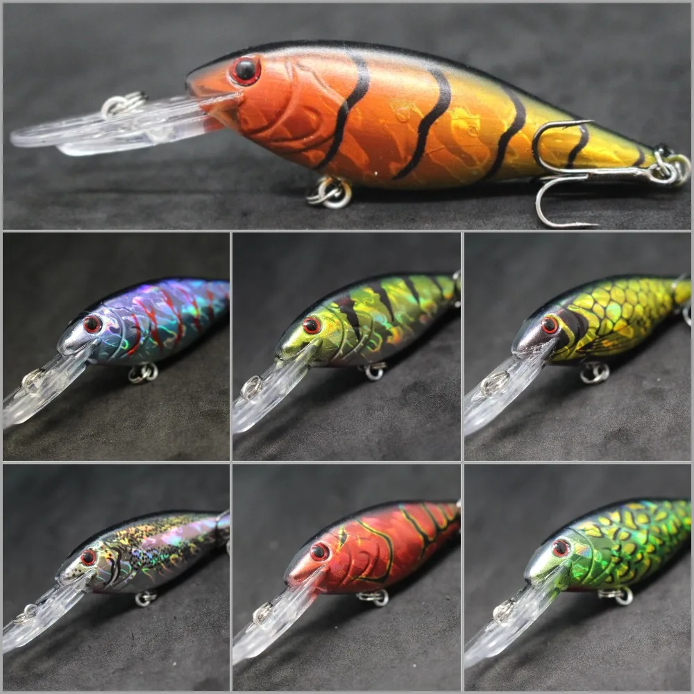Jerkbait Darting Crankbait buceo WLure – nado errático para depredadores - imagen 2