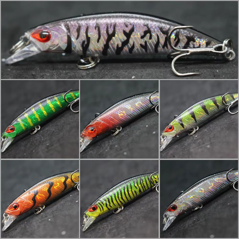 WLure Minnow M777 - Jerkbait hundimiento lento, colores variados - imagen 3