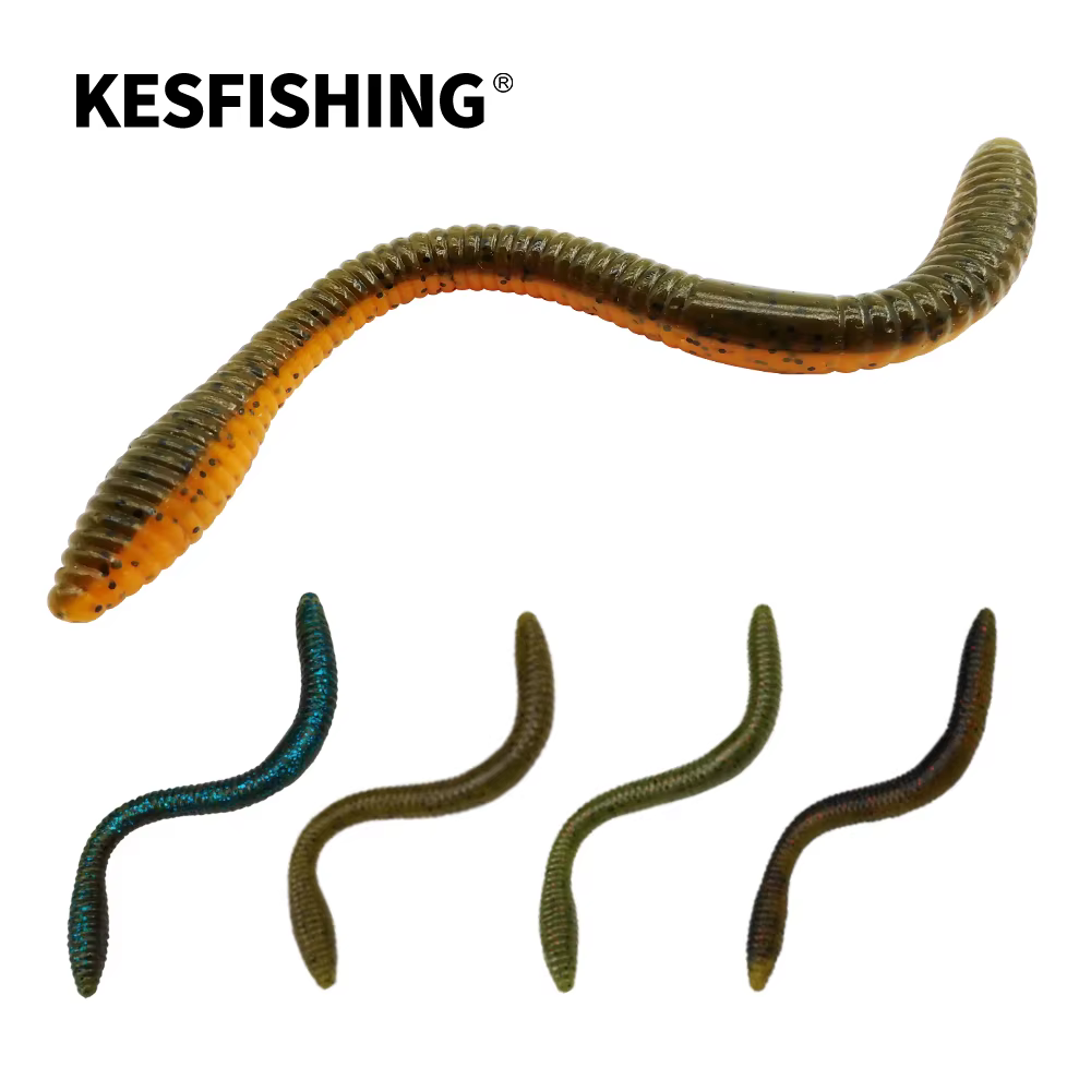 Vinilo perfumado Kesfishing 155mm – Cebón de silicona con sales