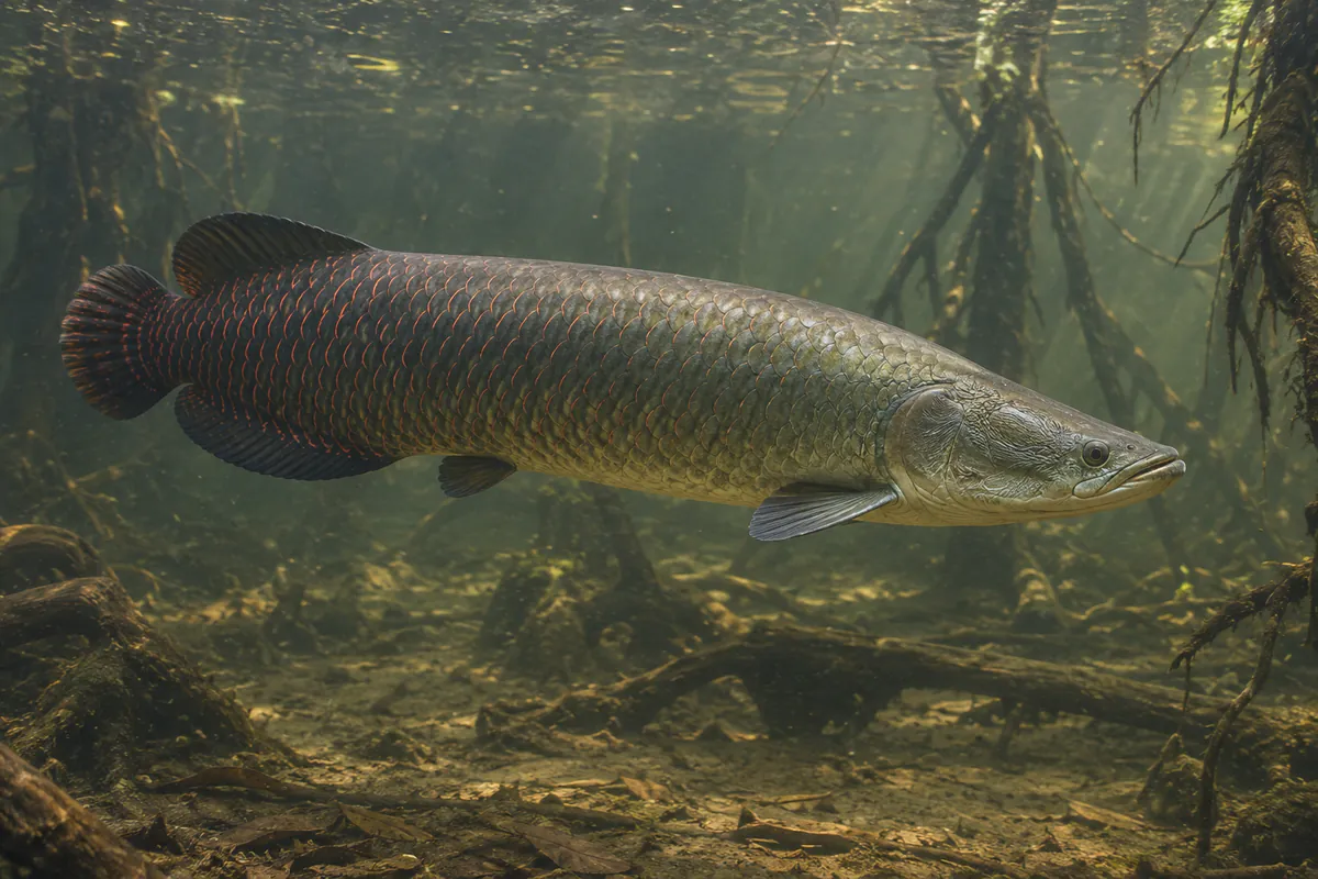 El pirarucú que respira aire: qué hay detrás del «monstruo de río»