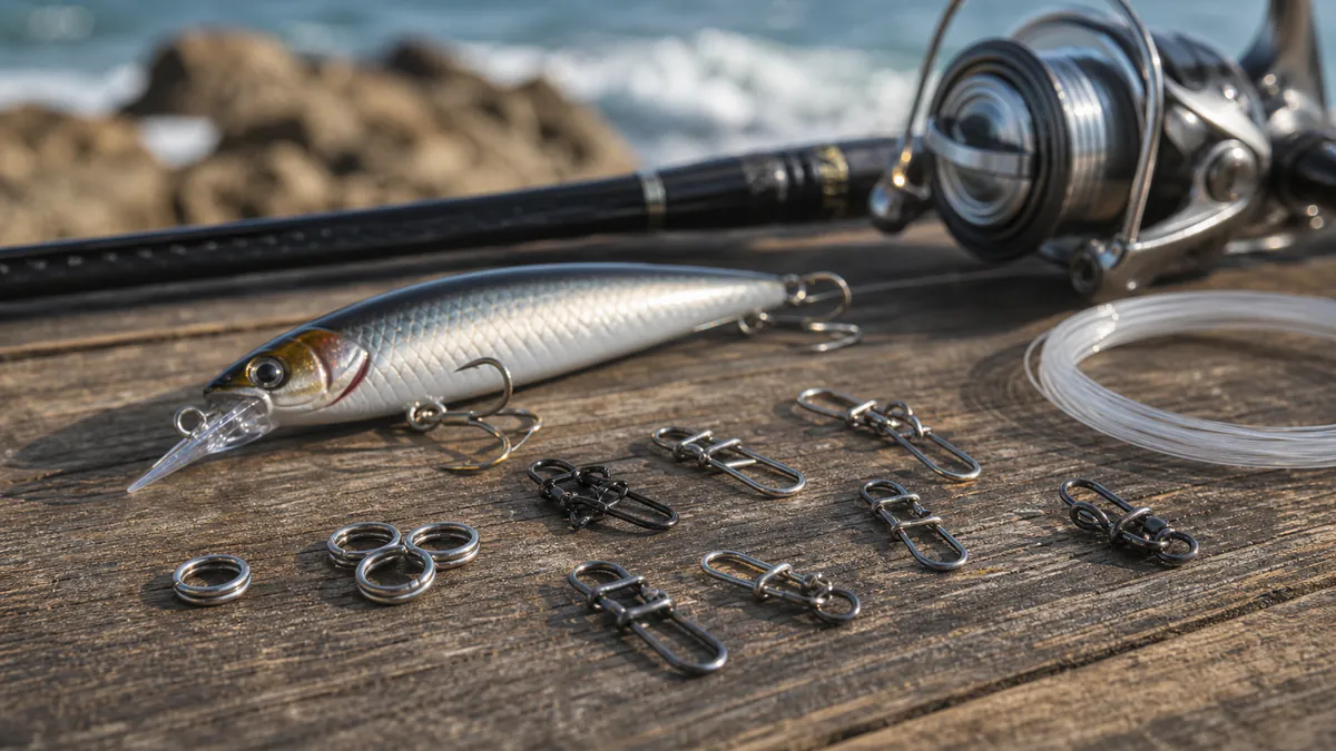 Grapas para pesca de lubinas Spinning: qué son, tipos y cómo usarlas