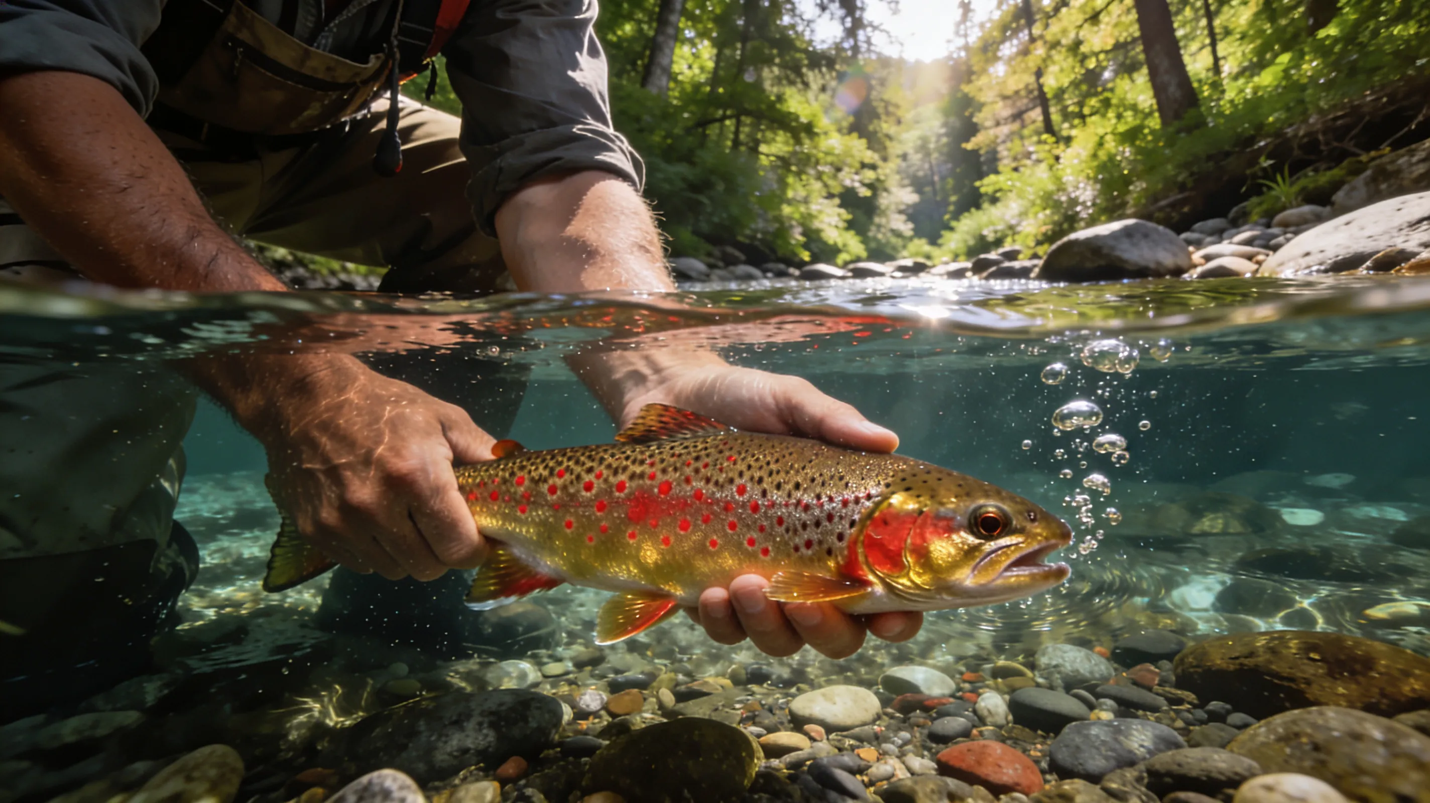 Manual de Pesca sobre Truchas: Técnicas, Equipos y Consejos para Principiantes y Expertos