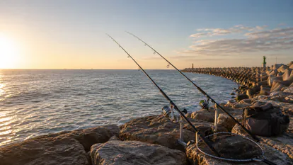 Aplicacion real de pesca a la baila: 23 kilos en el espigón de un joven en huelva en un entorno cotidiano con enfoque didactico y natural.