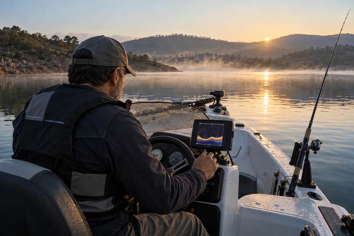 Pesca inteligente: cómo elegir sondas, GPS y tecnología que sí resulta útil